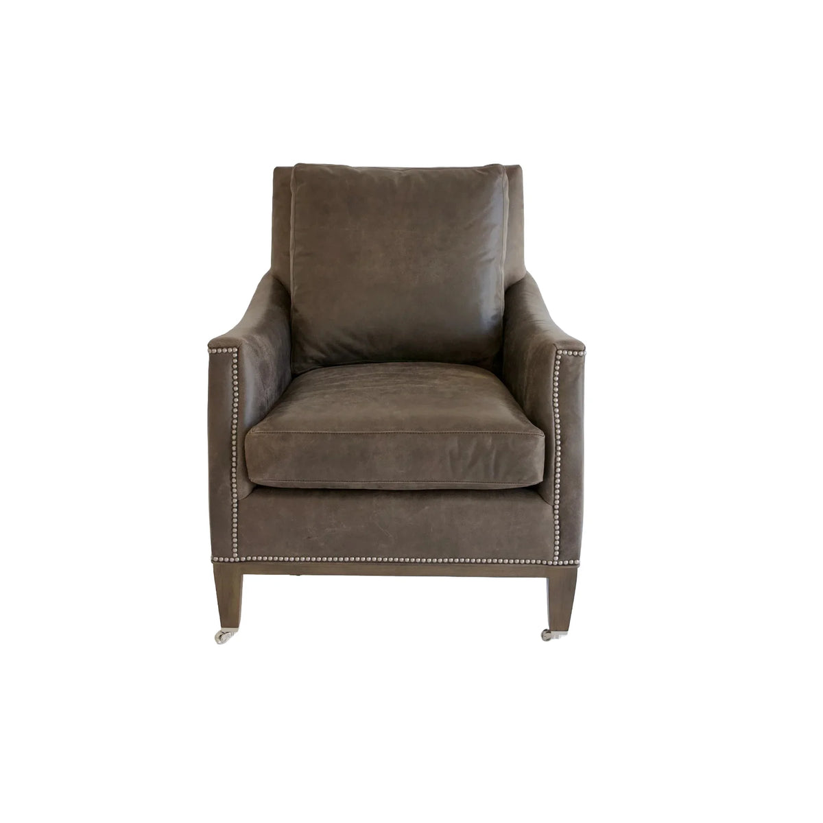 Clark Leather Upholstered Chair – Mckee & Co store