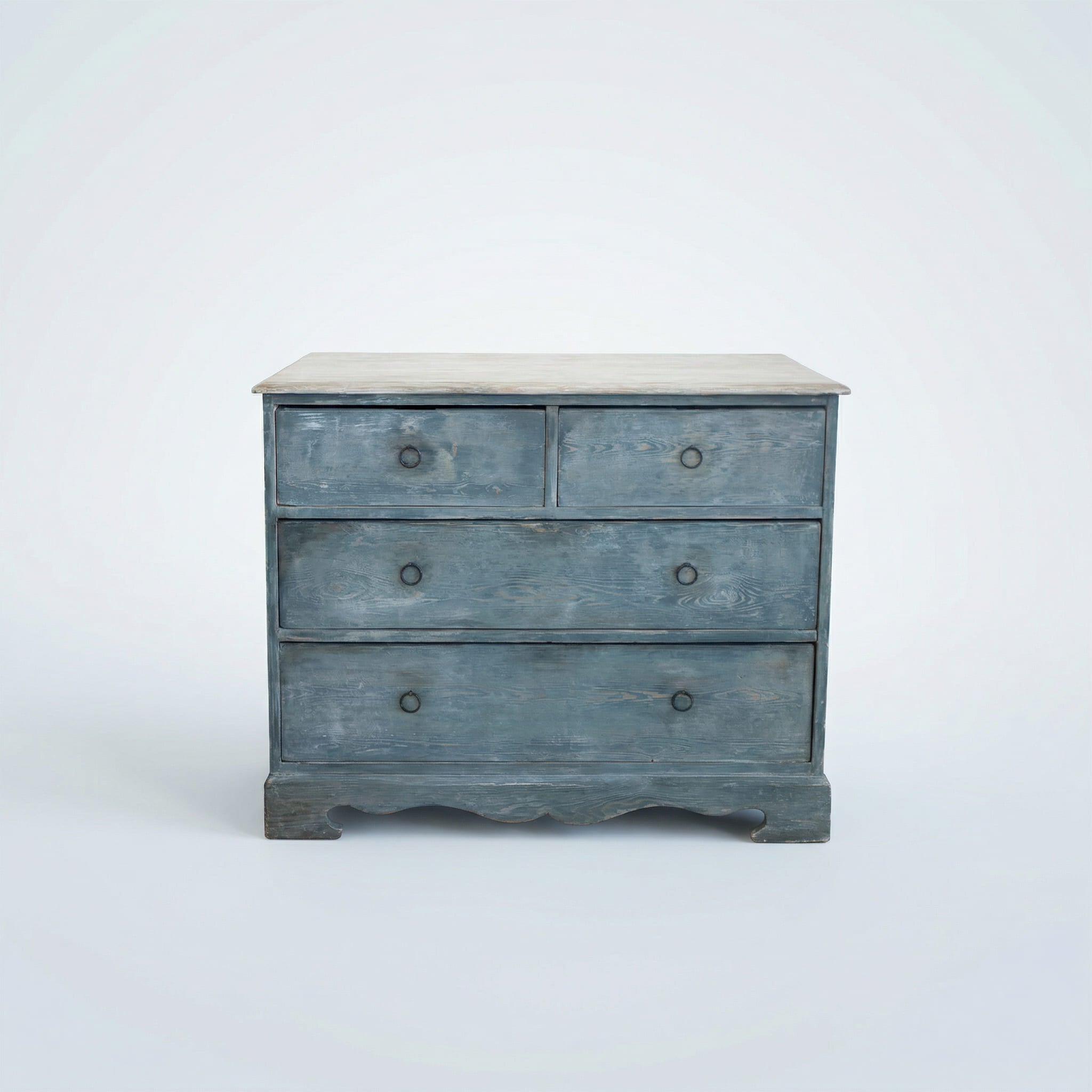 19C South of France Blue Painted Chest – Mckee & Co store